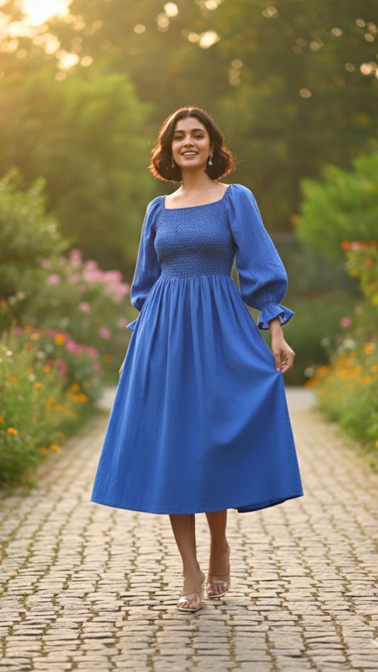 Blue Lotus Dress