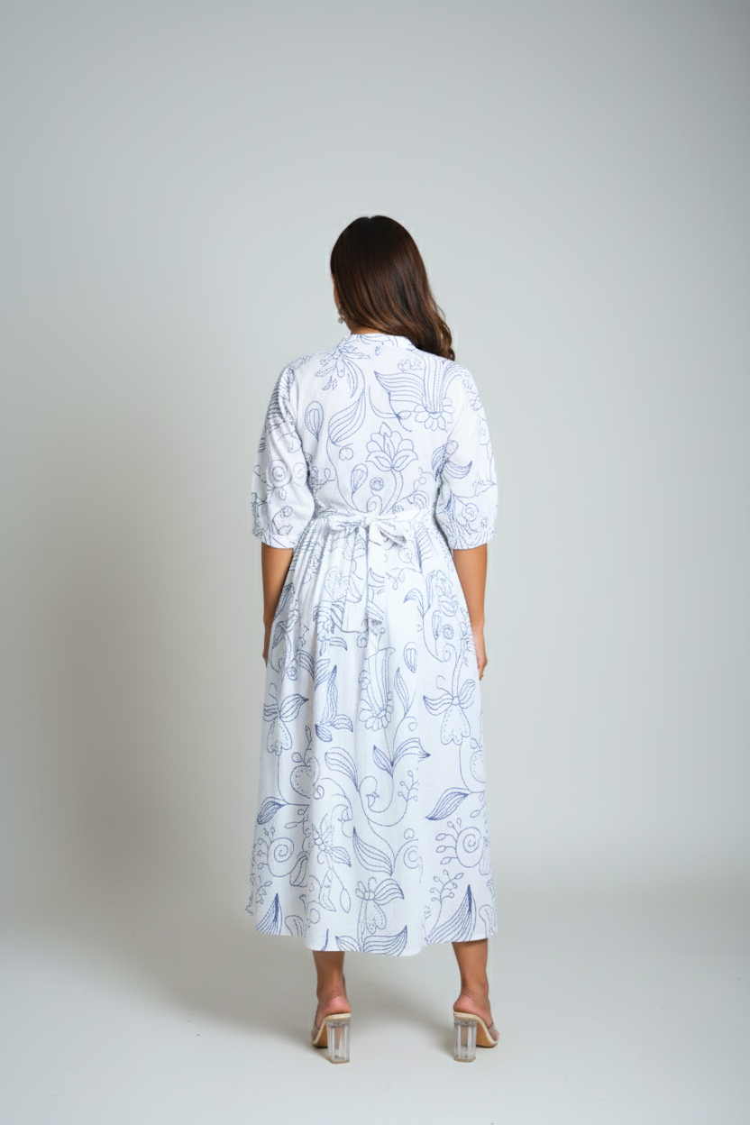 Indigo Bluebell Dress