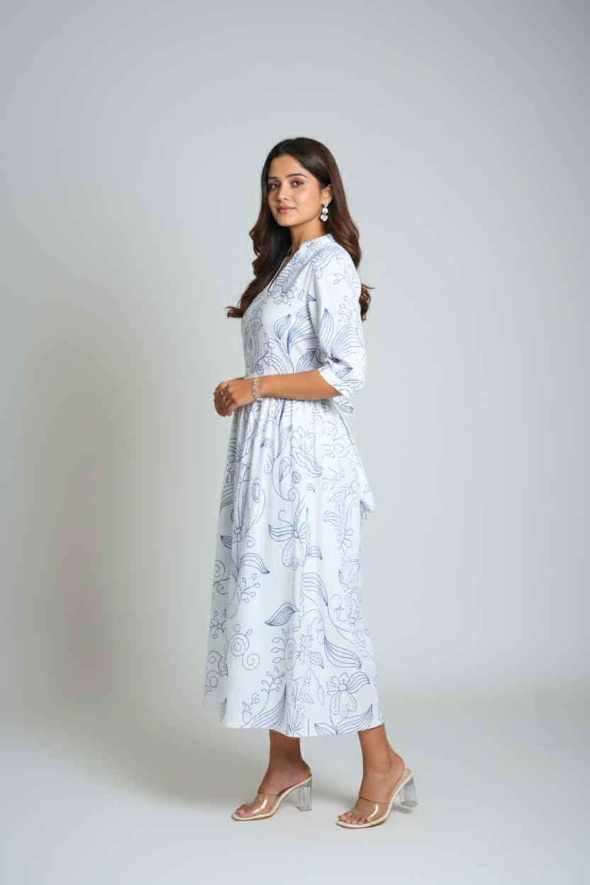 Indigo Bluebell Dress