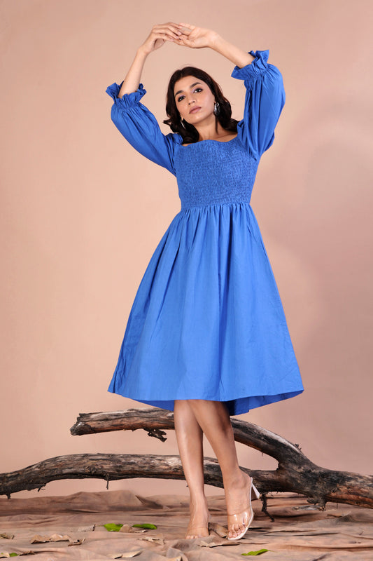 Blue Lotus Dress