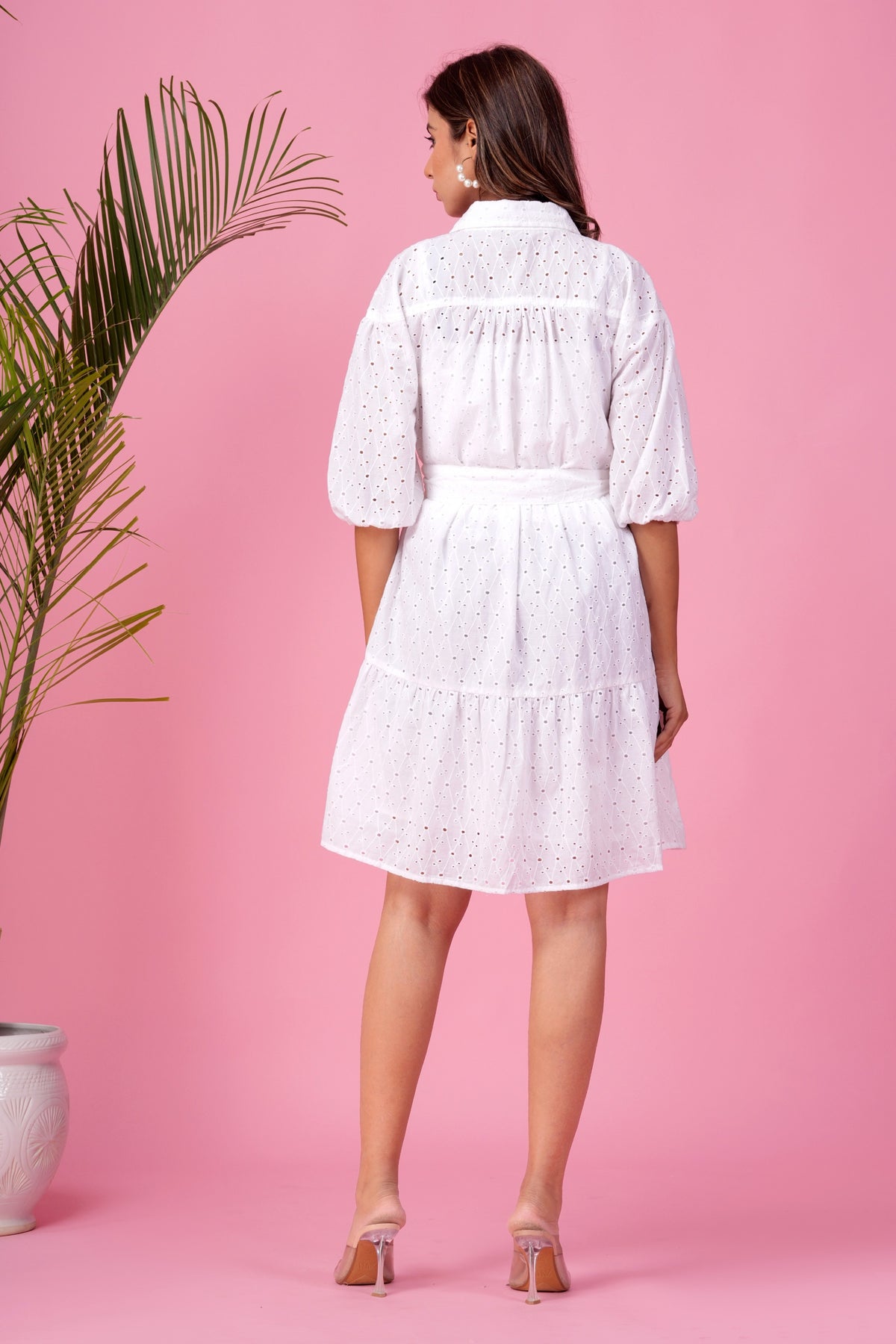 Audrey White Dress