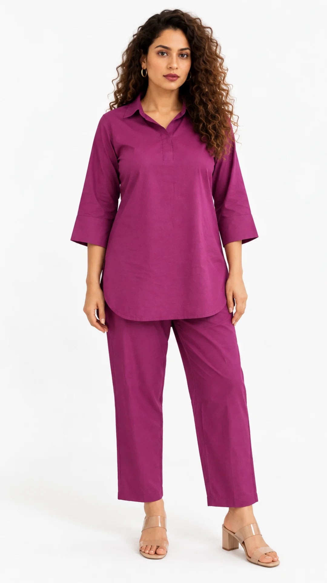 Plum Casual Set