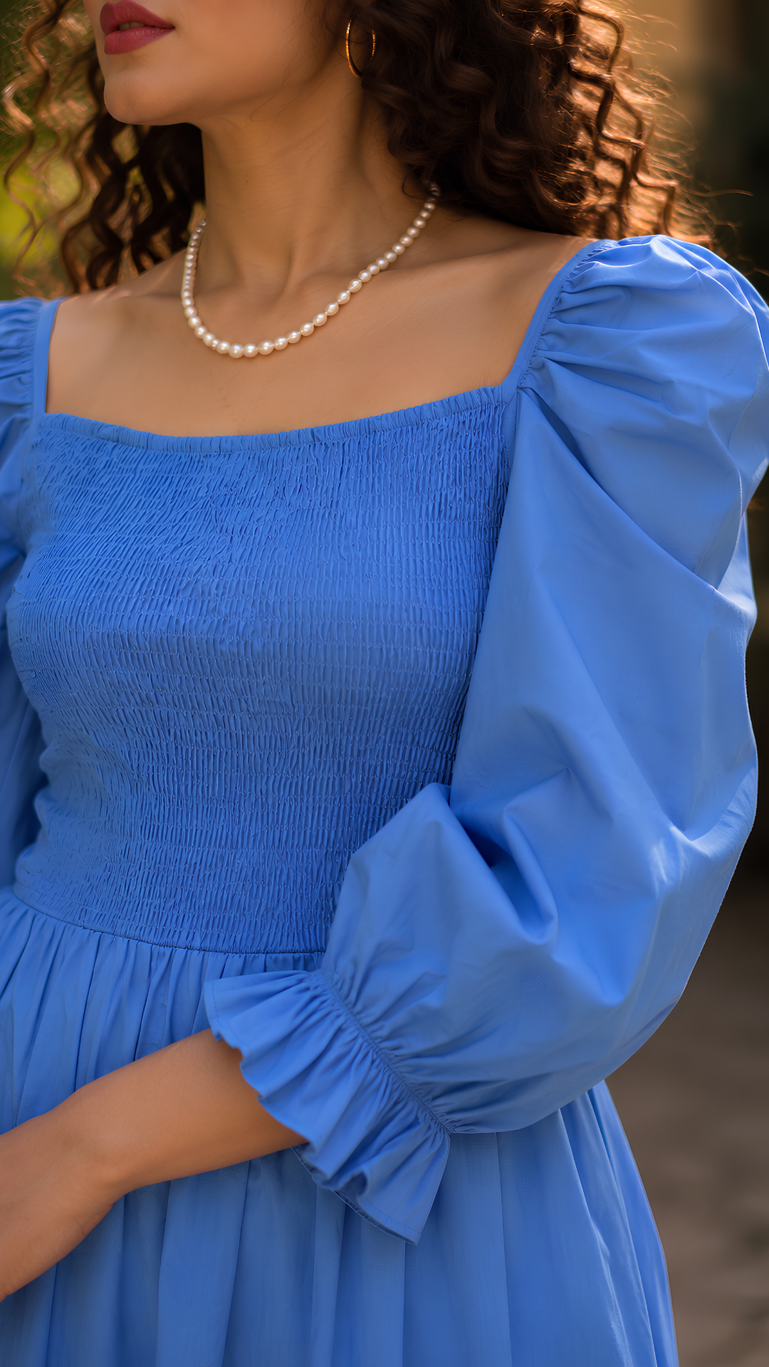 Blue Lotus Dress