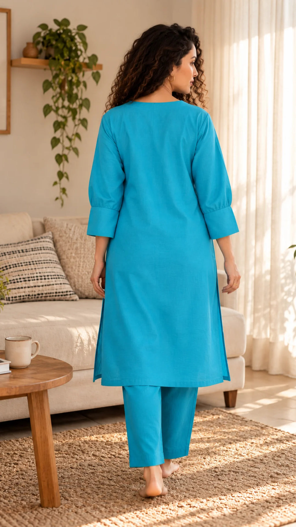 Turquoise Co-ord Set
