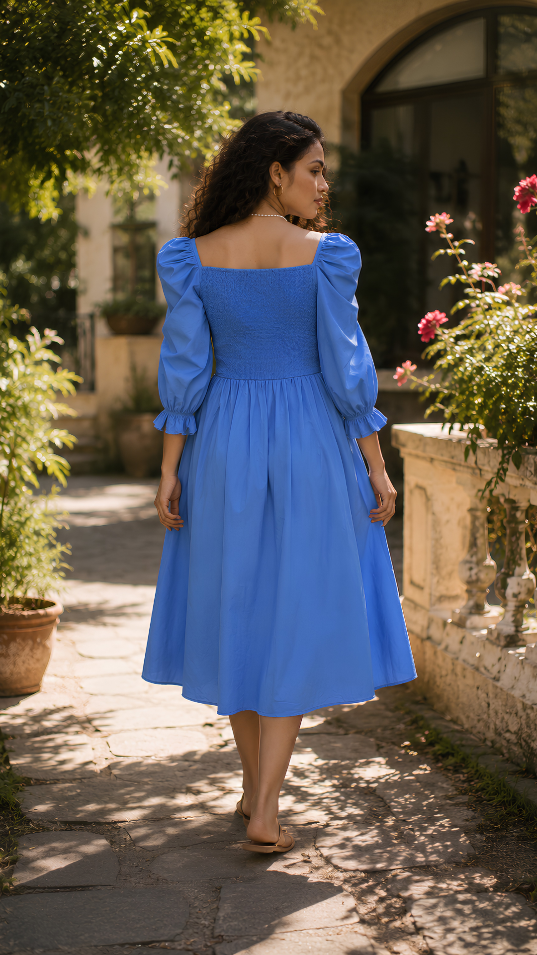 Blue Lotus Dress