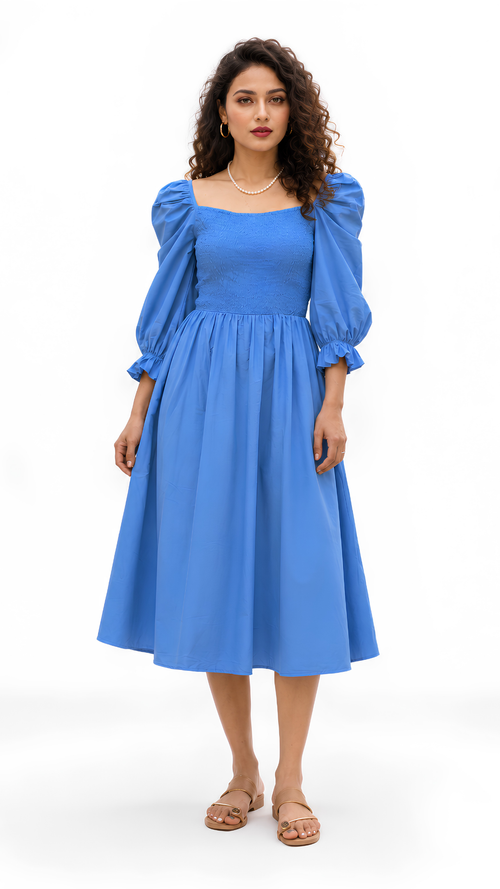 Blue Lotus Dress