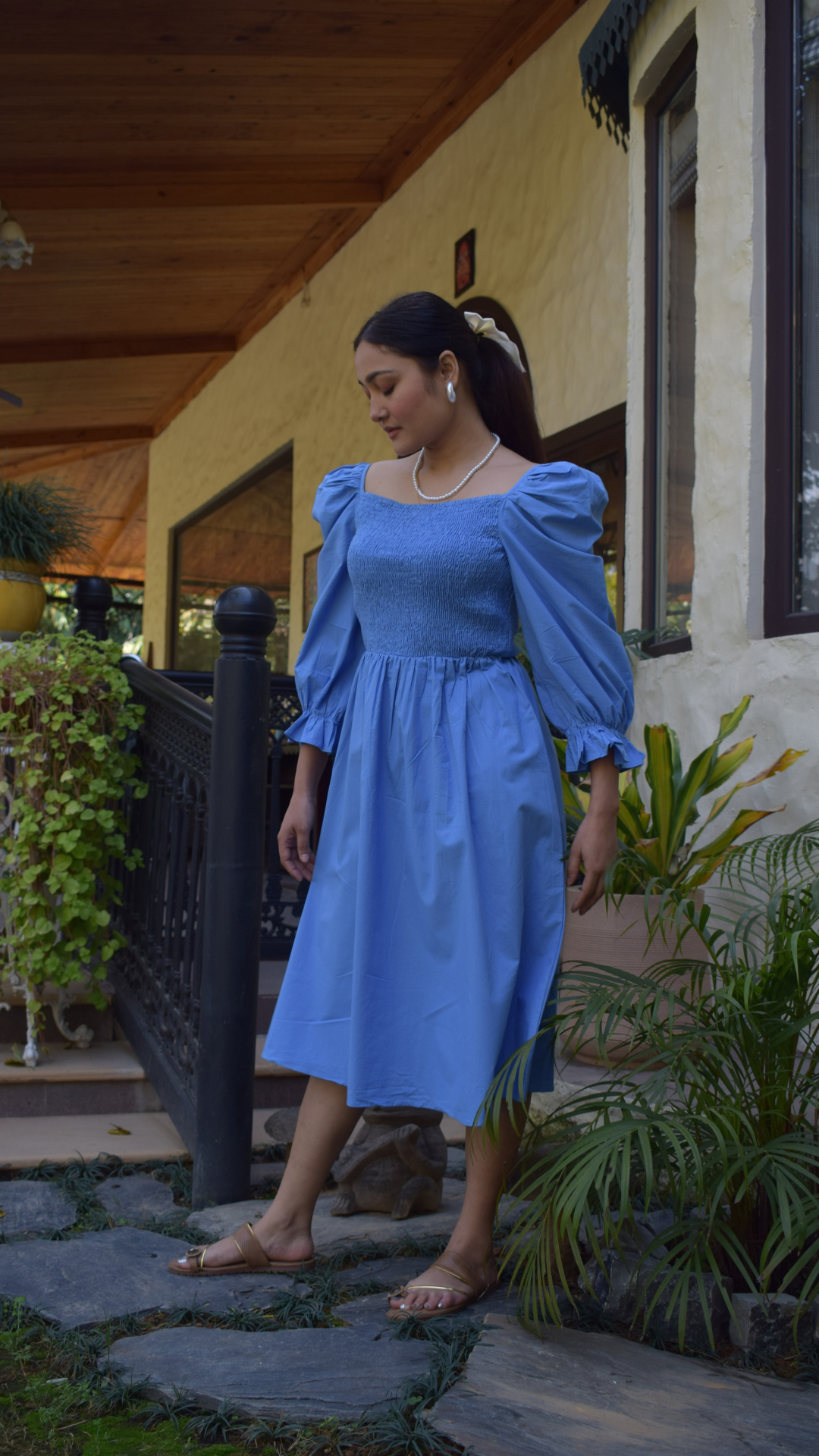 Blue Lotus Dress
