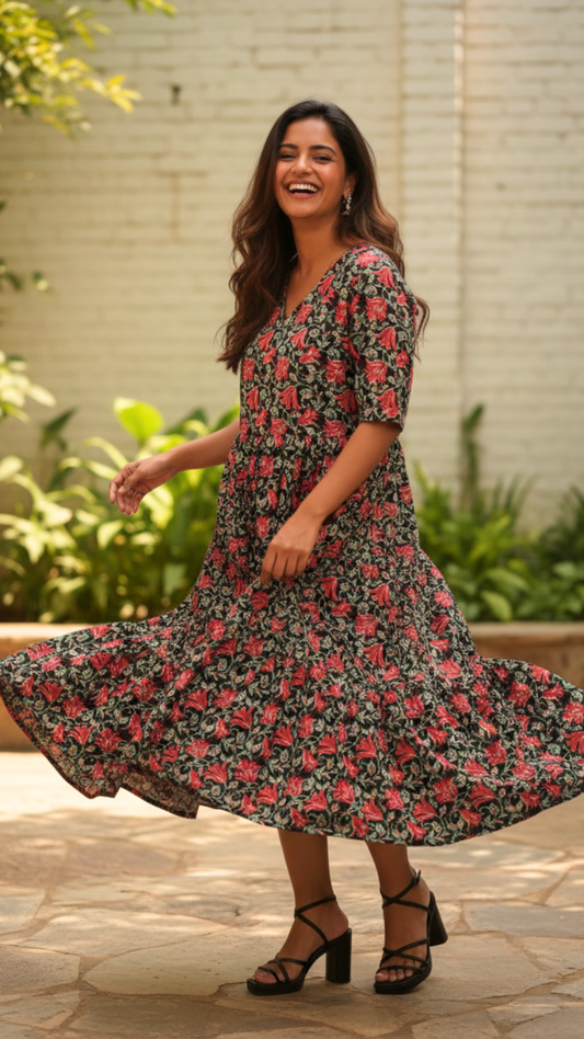 Petal Reverie Midi