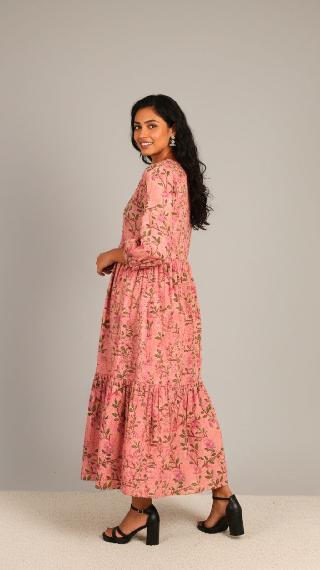 Blossom Ballet Midi Dress