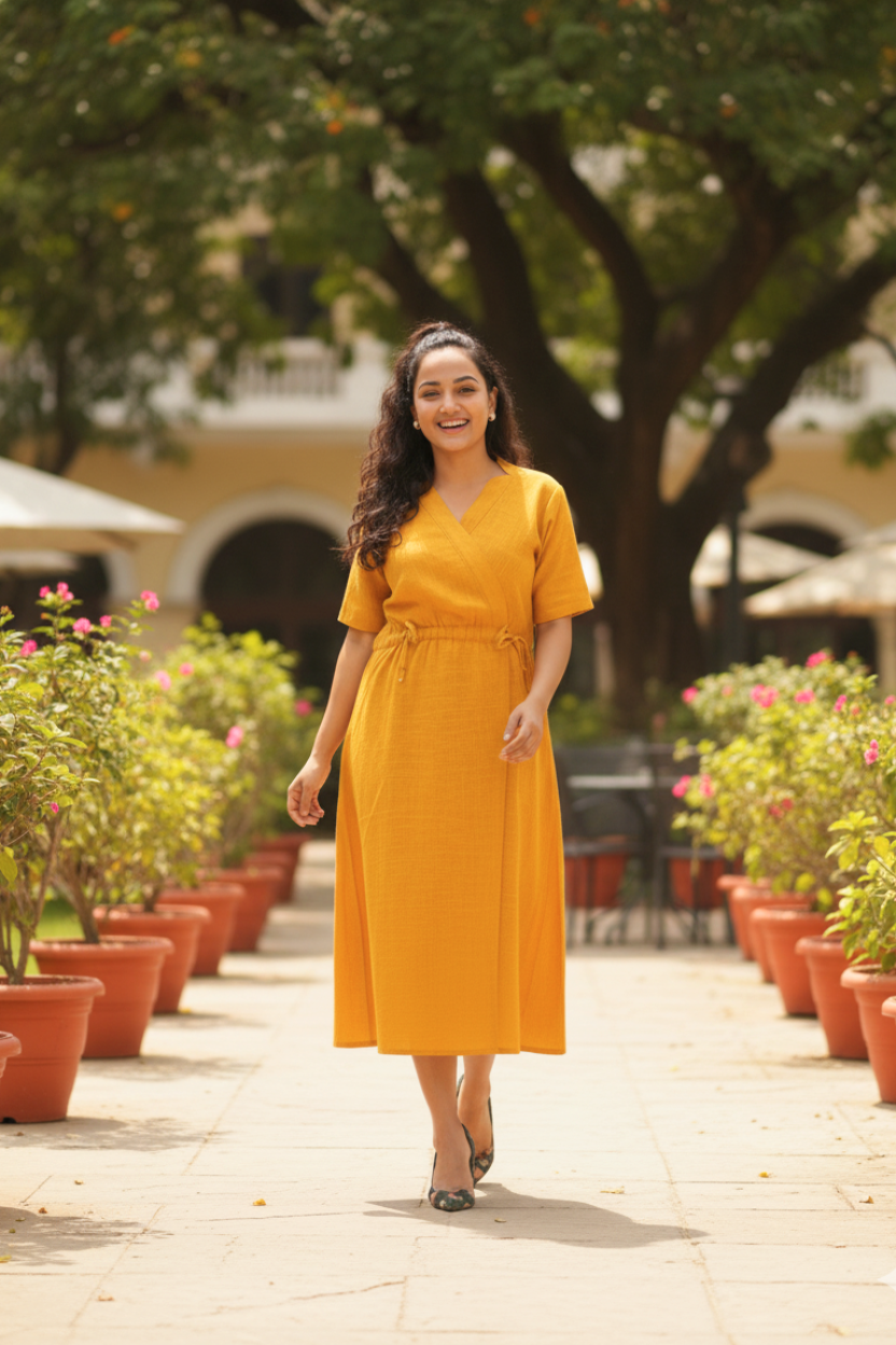 Mustard Muse Midi