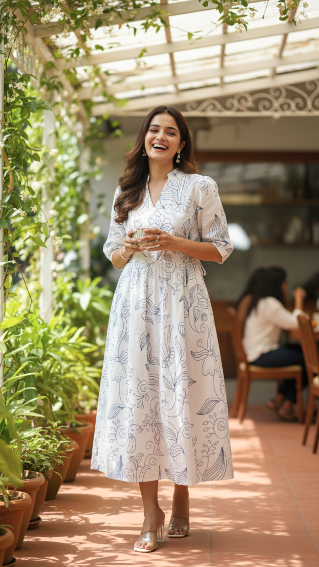 Indigo Bluebell Dress