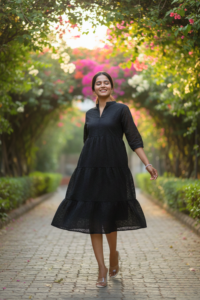 Honeydew Blossom Dress