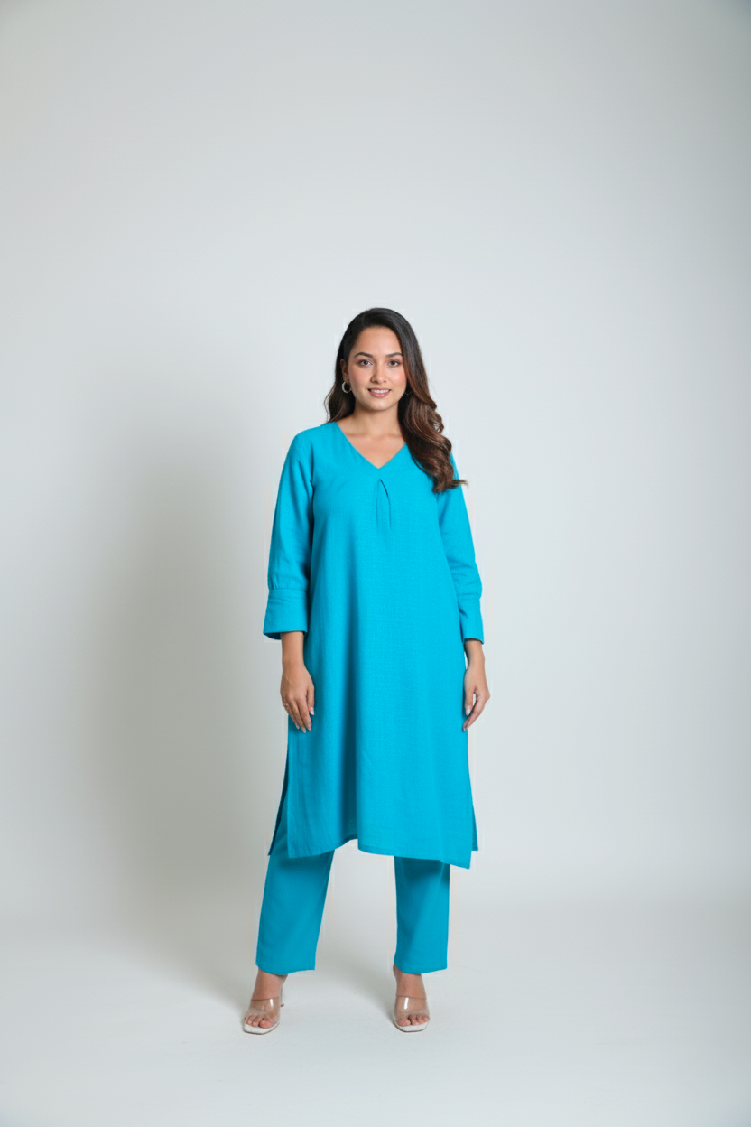 Turquoise Co-ord Set