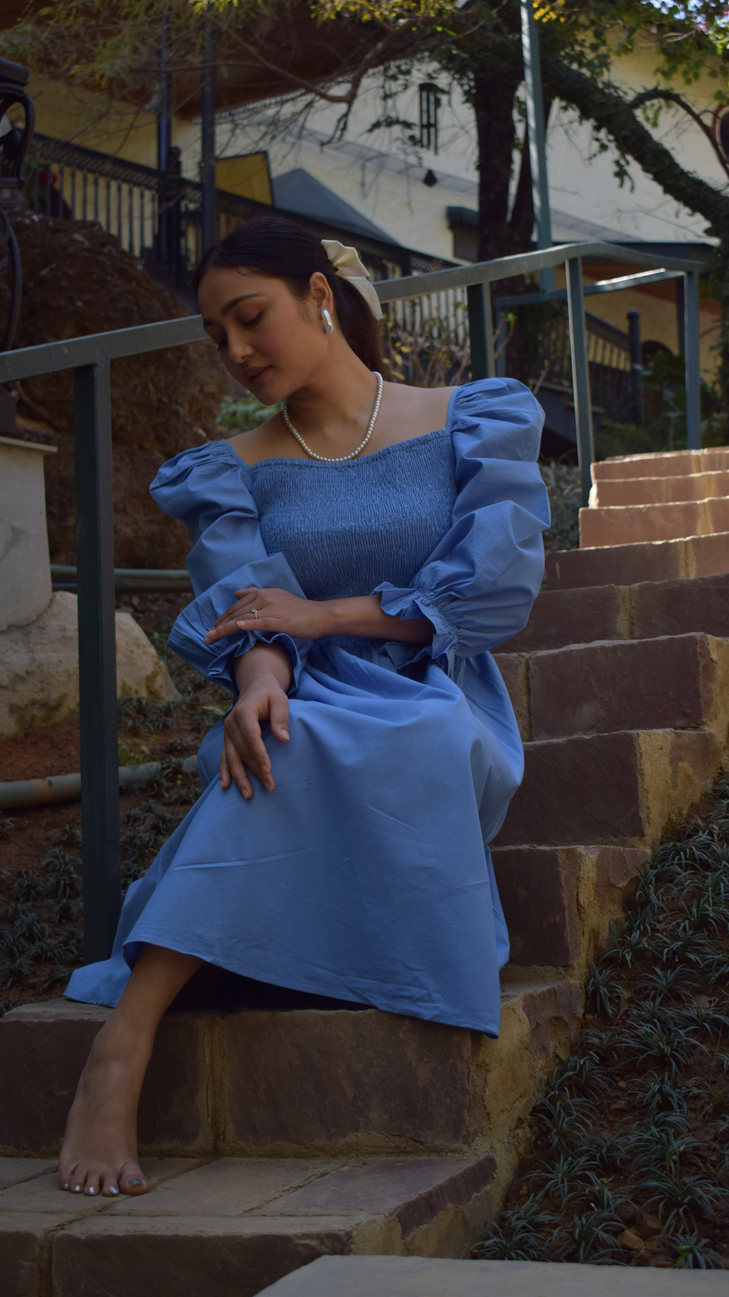 Blue Lotus Dress