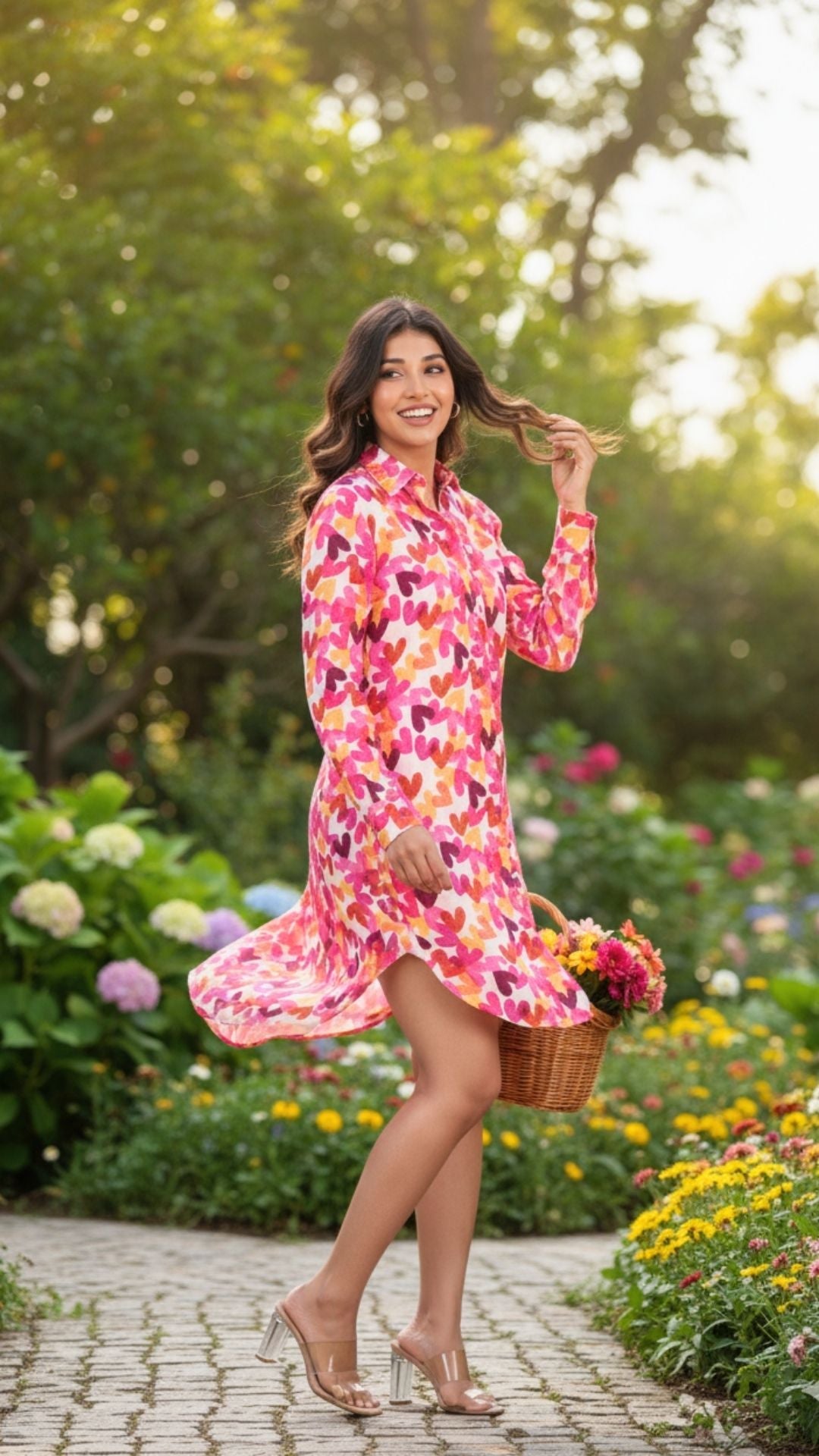 Blossom Shirt Dress