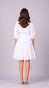 Audrey White Dress