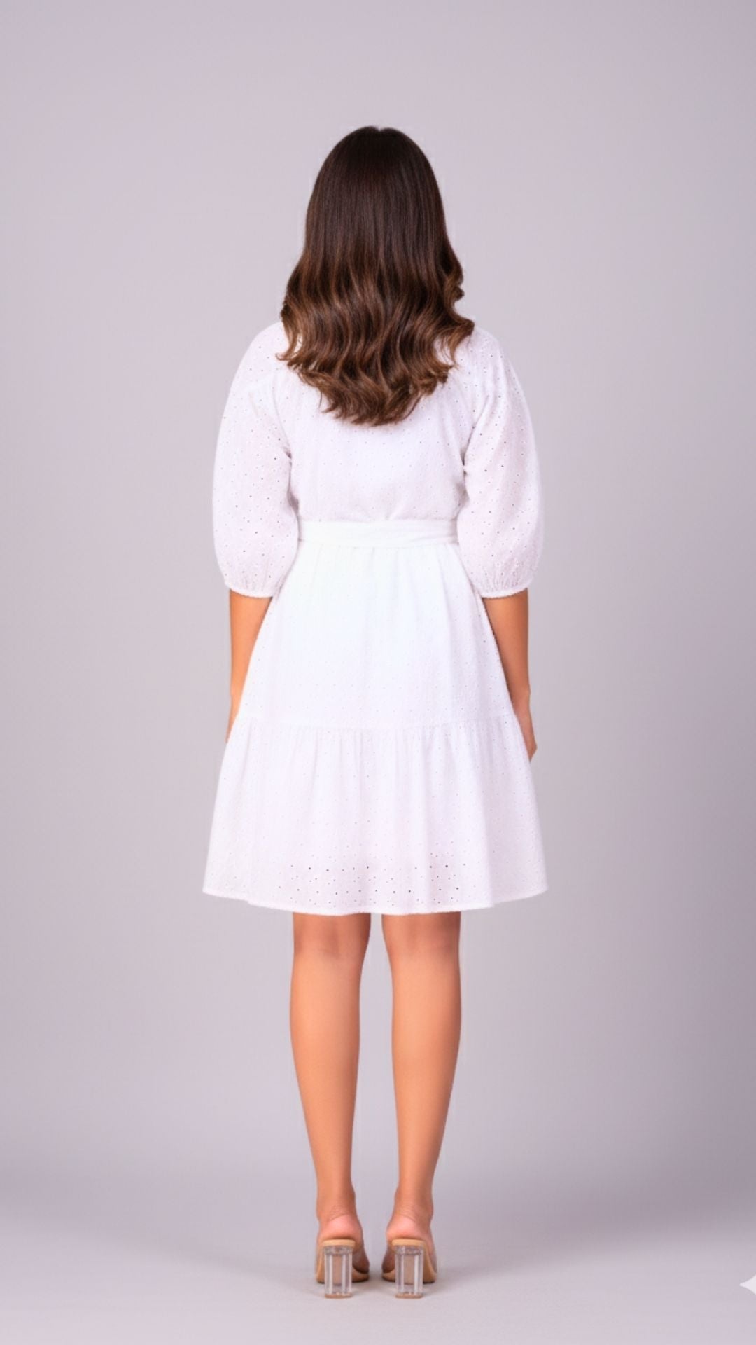 Audrey White Dress