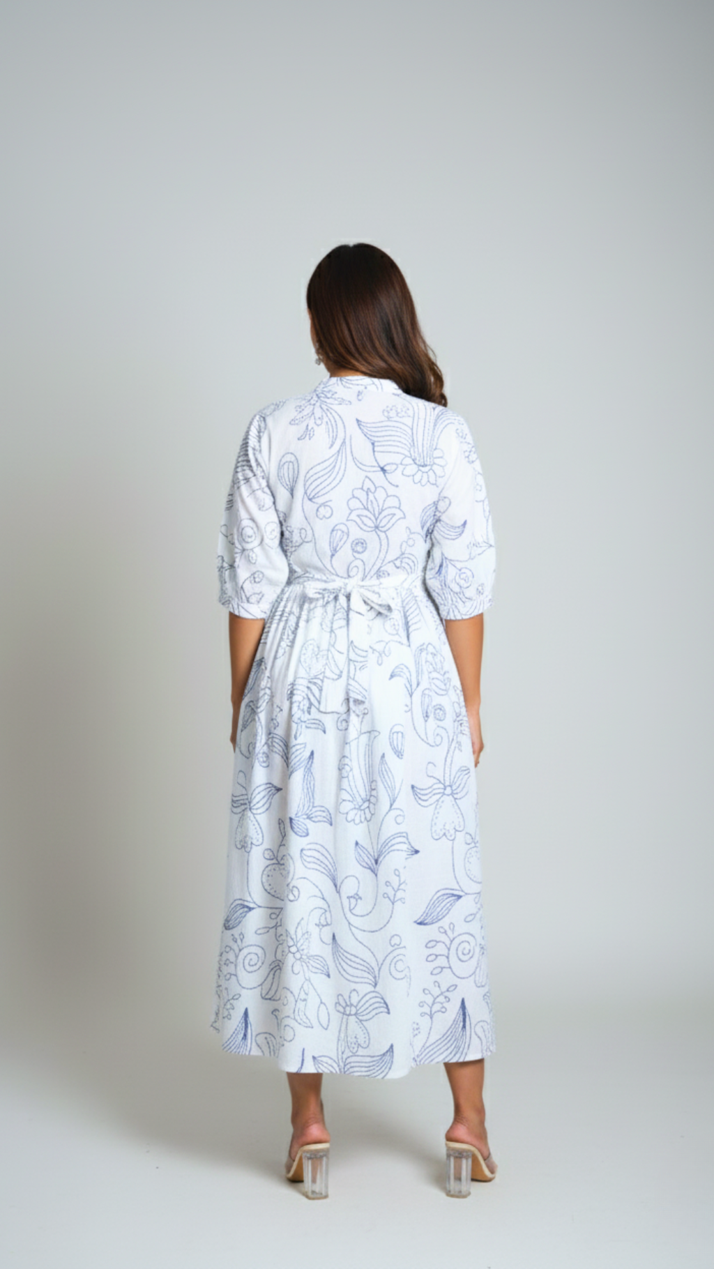 Indigo Bluebell Dress