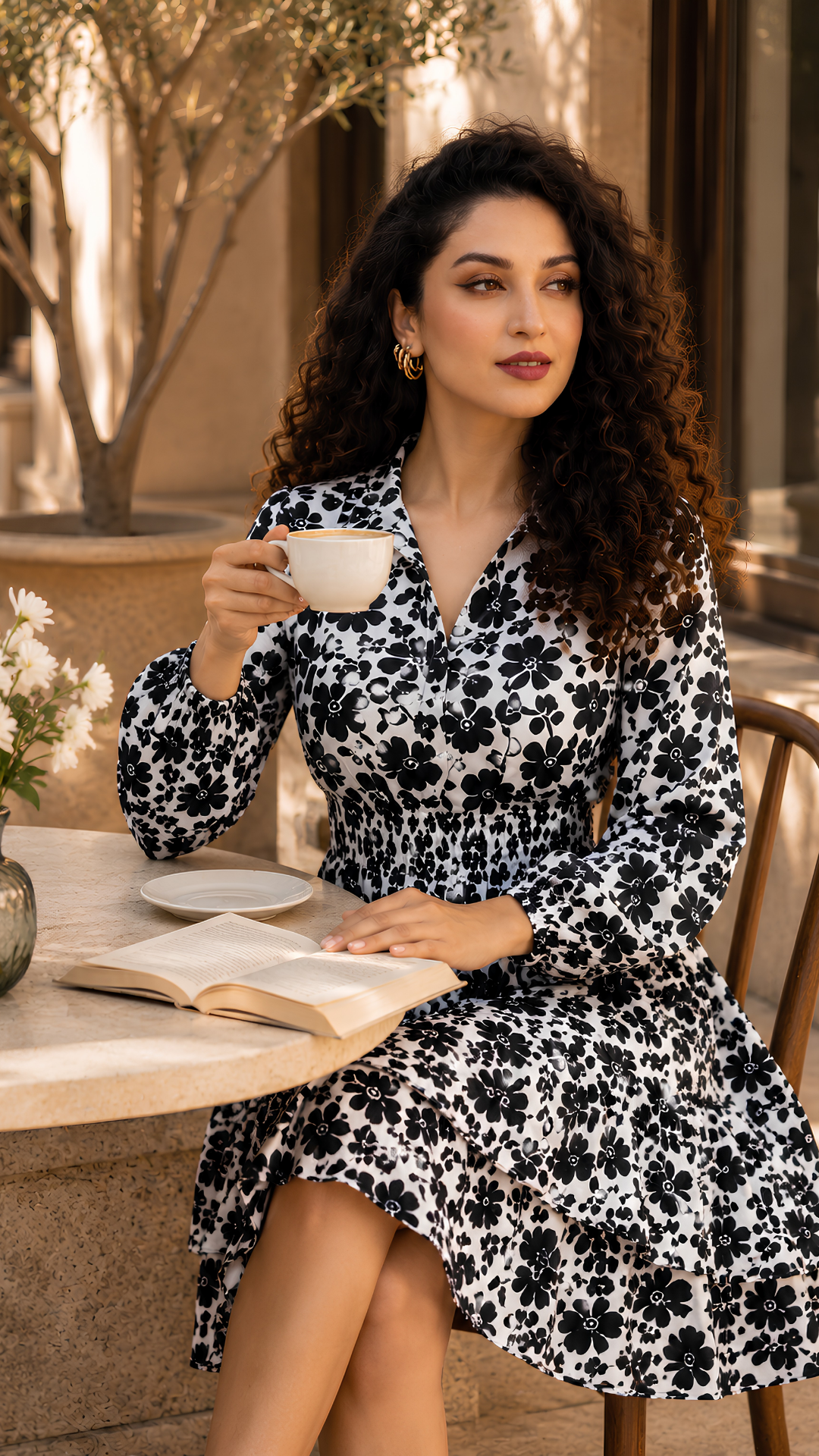 Black Pancy Dress