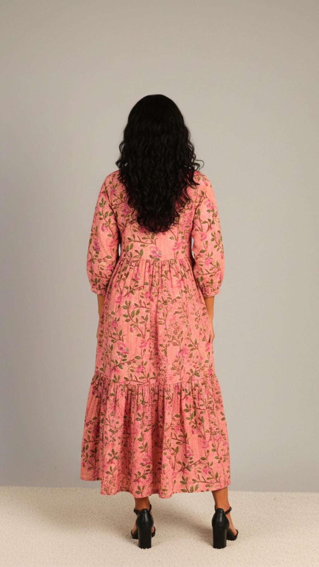 Blossom Ballet Midi Dress