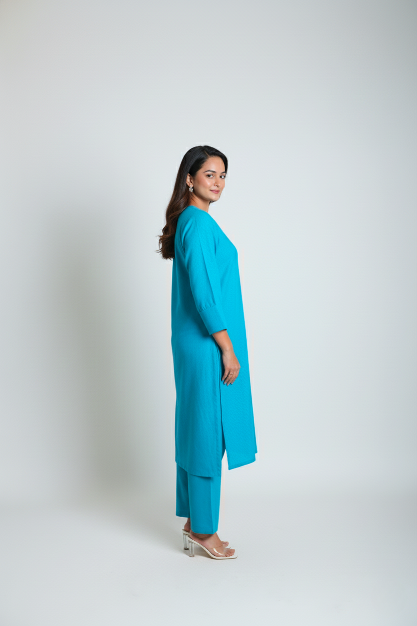 Turquoise Co-ord Set