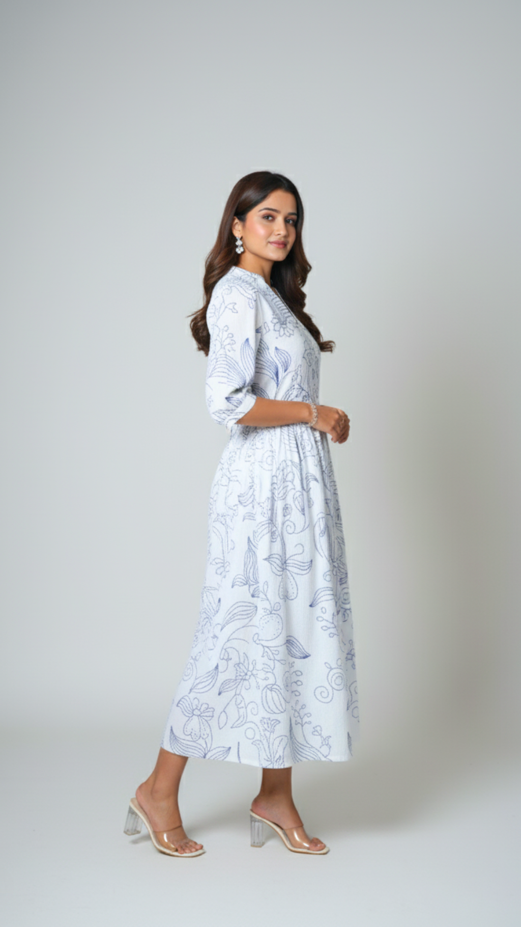 Indigo Bluebell Dress