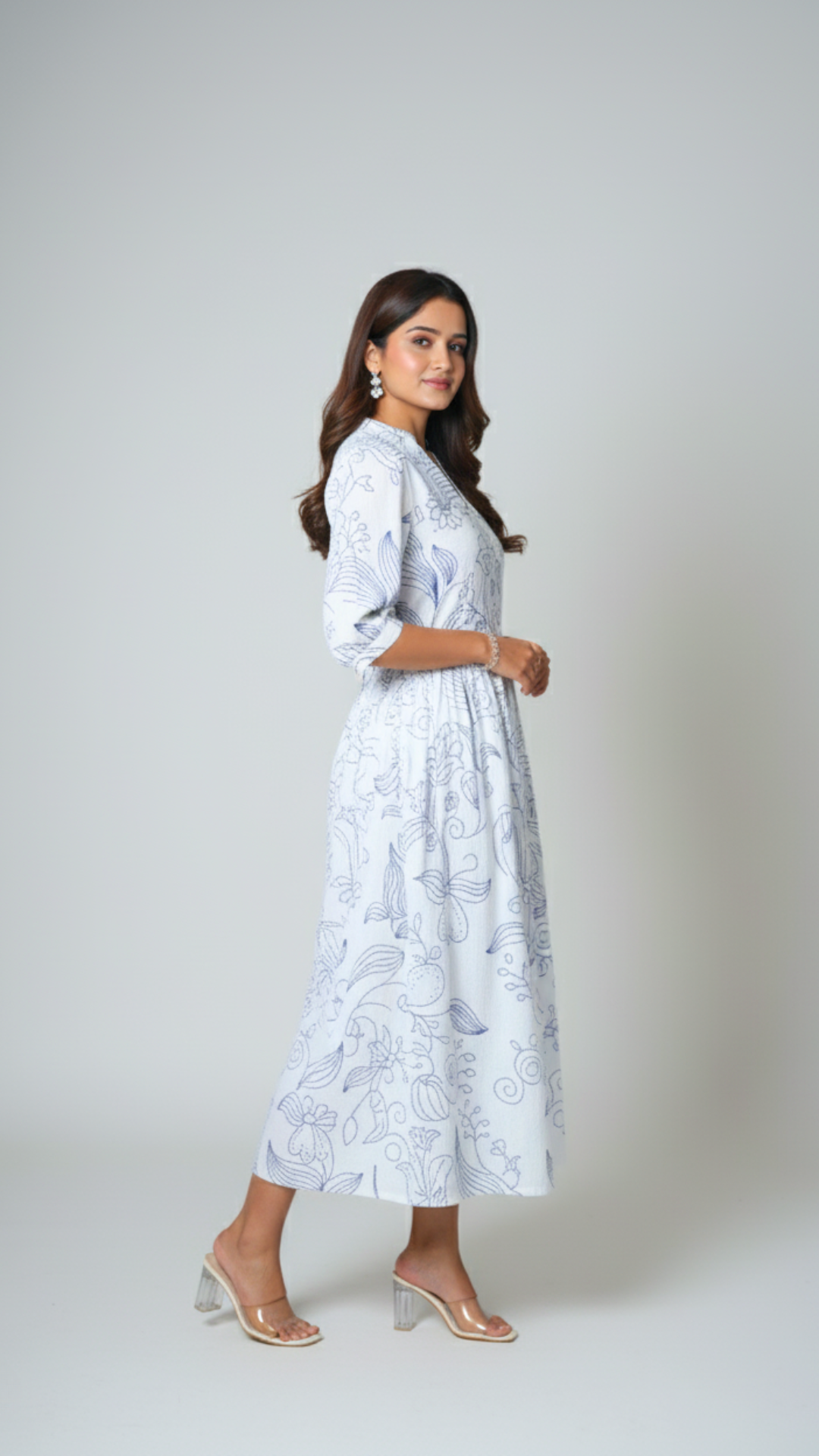 Indigo Bluebell Dress