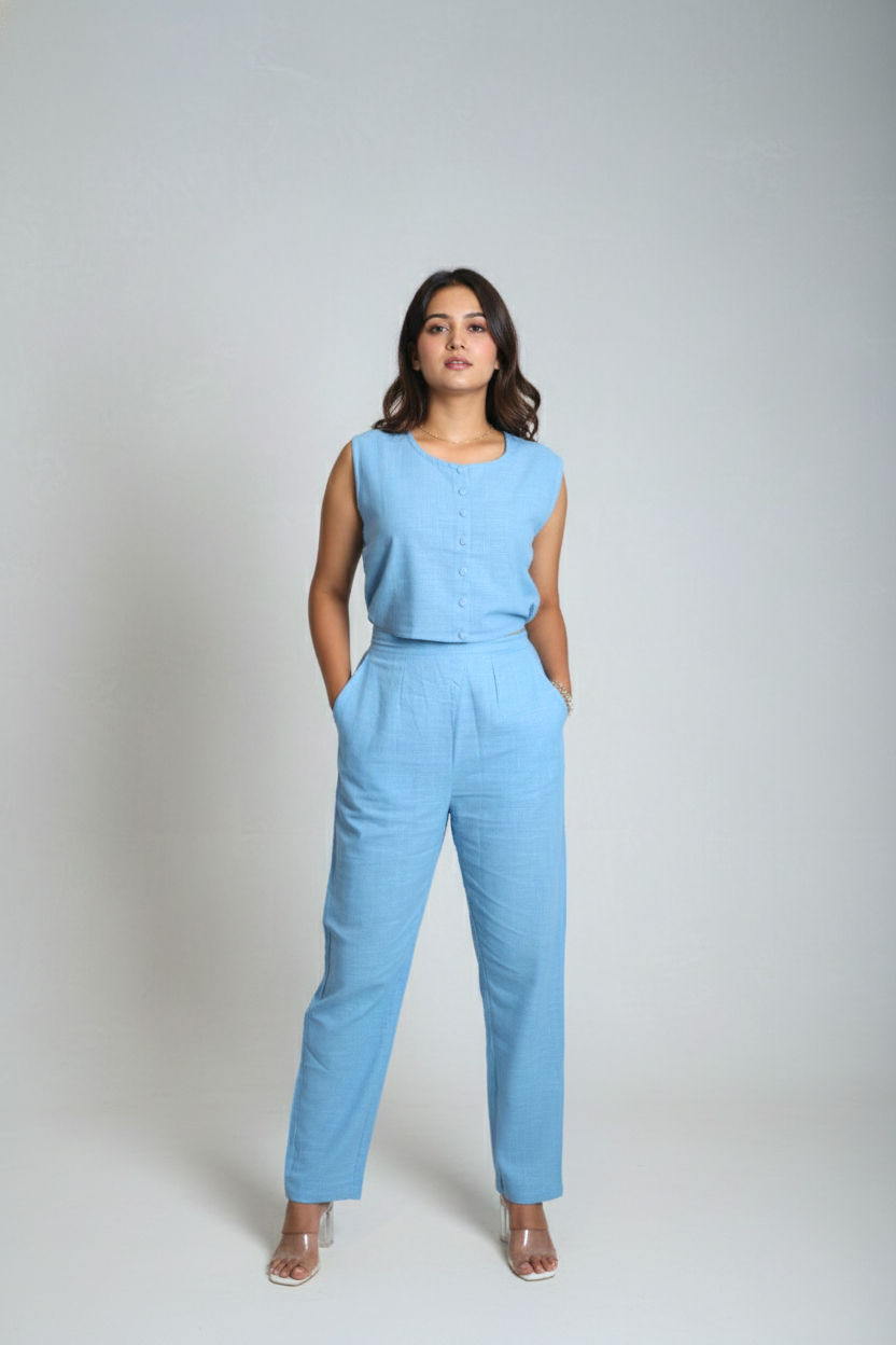 Light Blue Co-ord Set