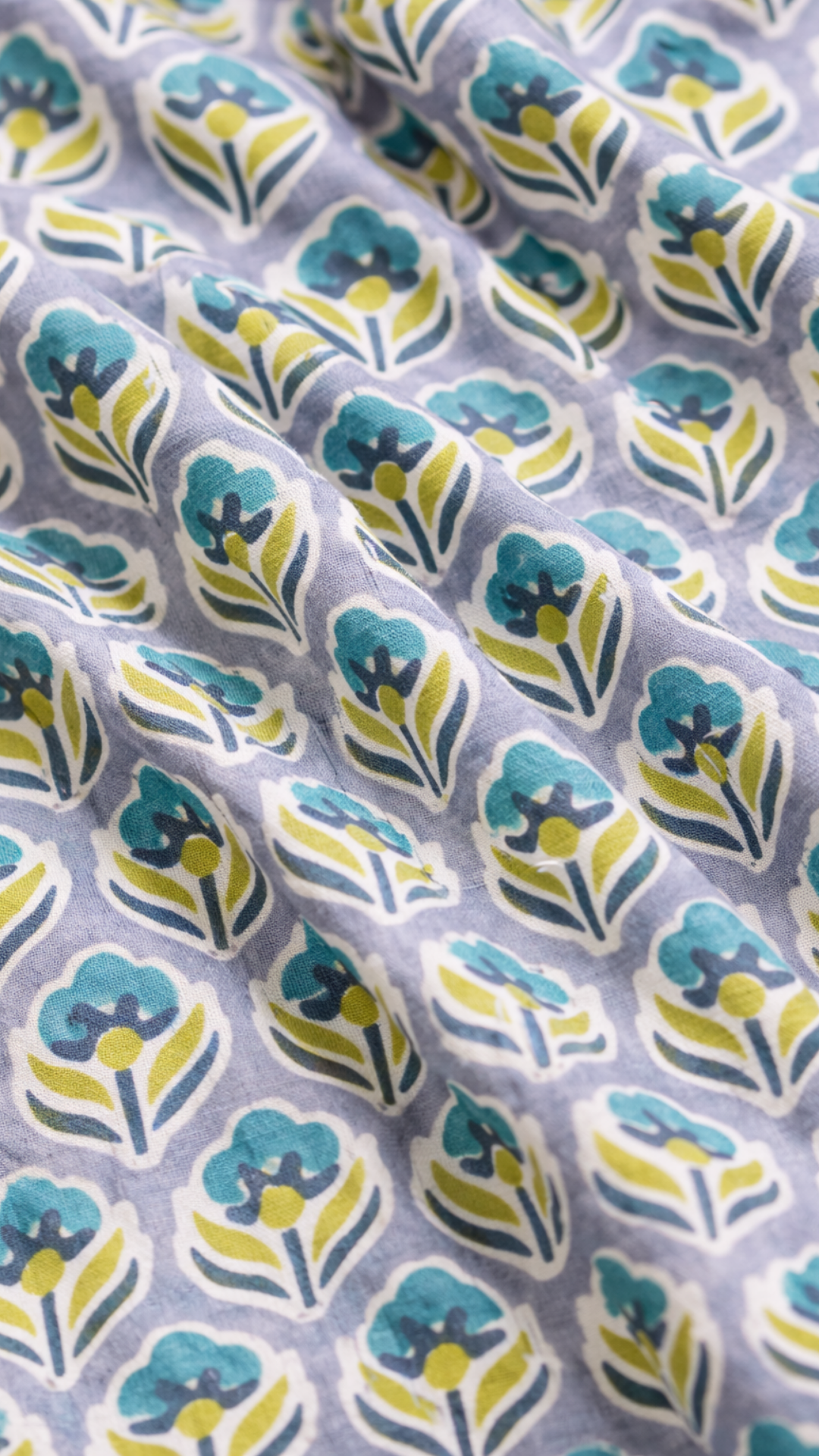 Green Yellow Vector Flower Midi Dress