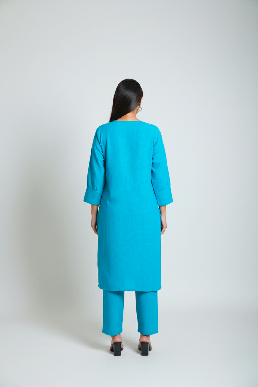 Turquoise Co-ord Set