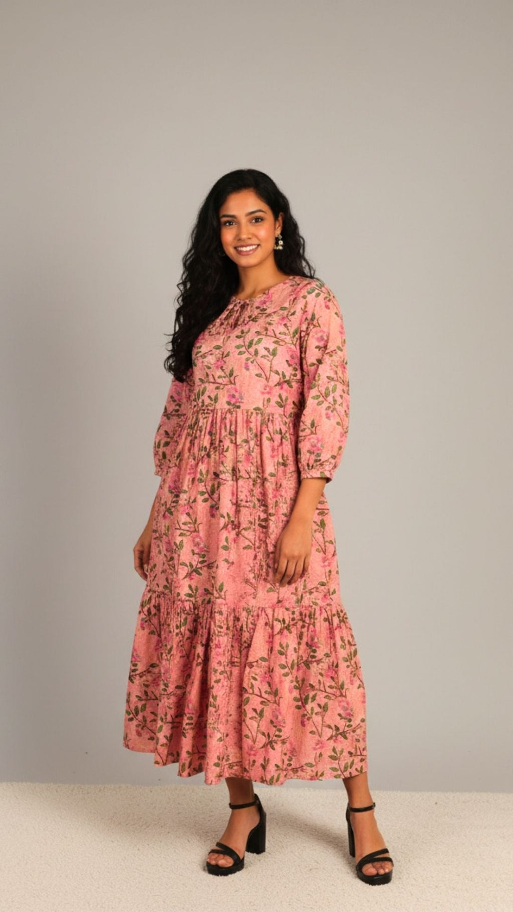 Blossom Ballet Midi Dress