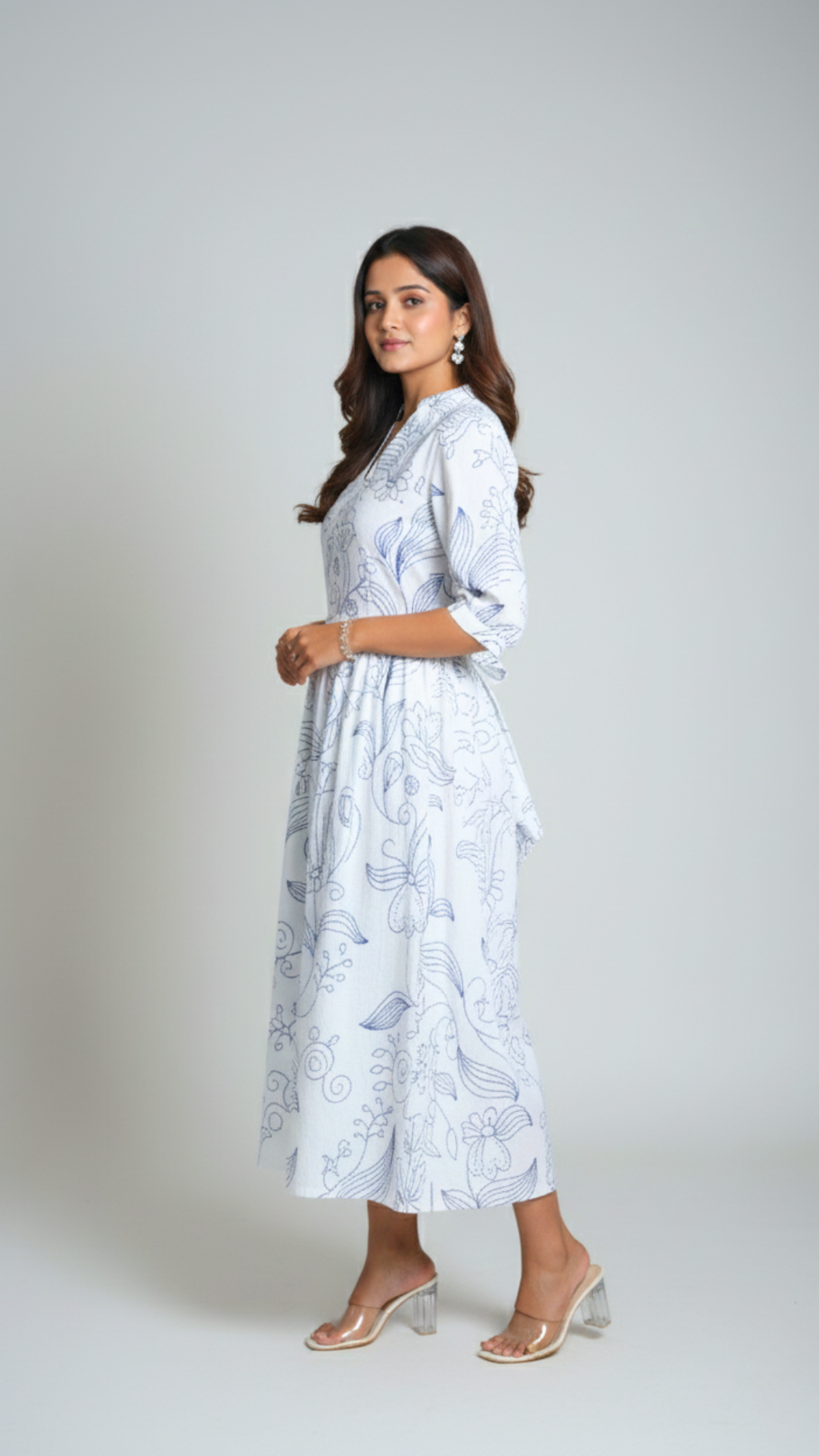 Indigo Bluebell Dress