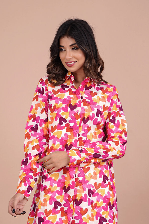 Blossom Shirt Dress