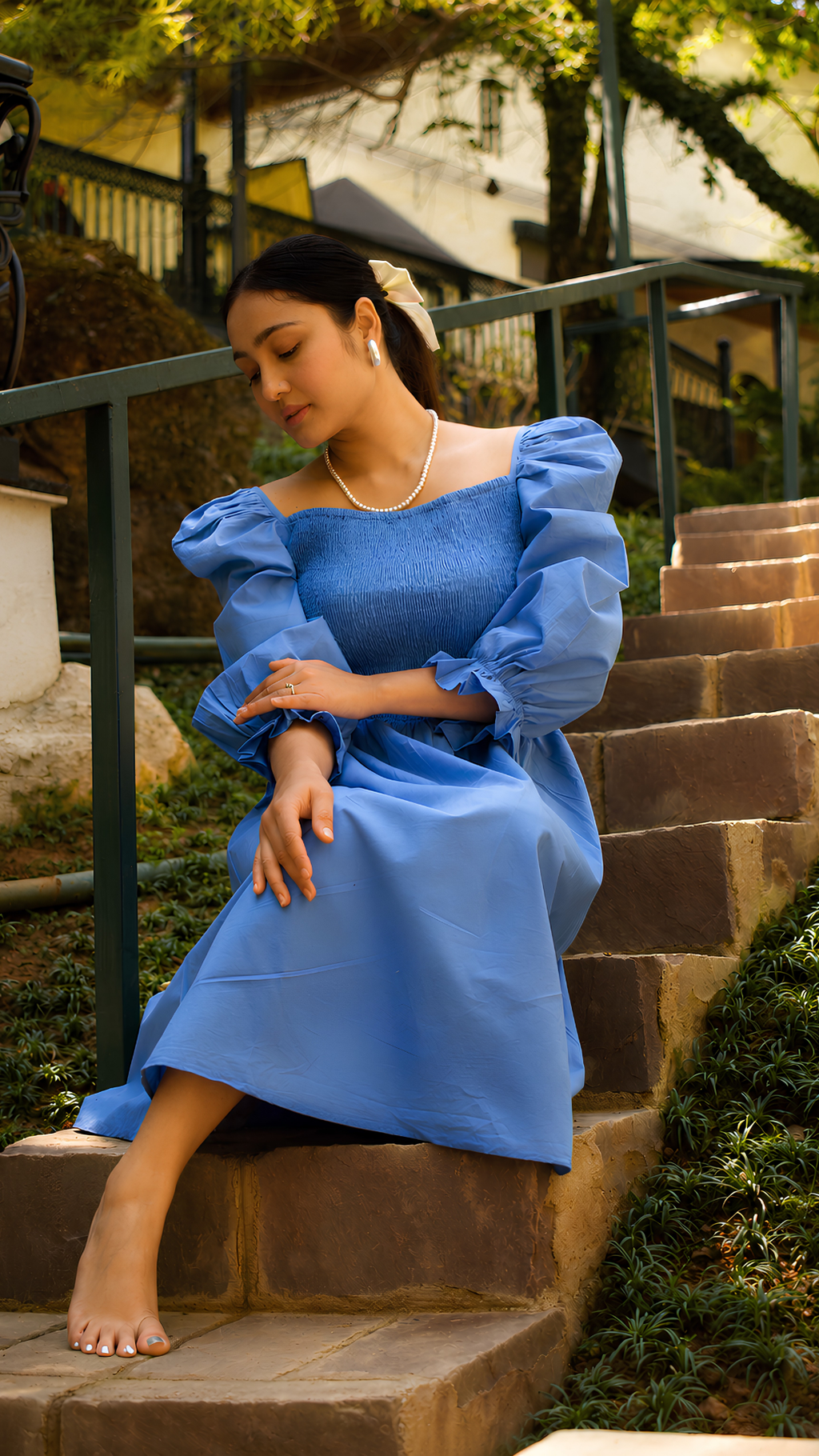 Blue Lotus Dress