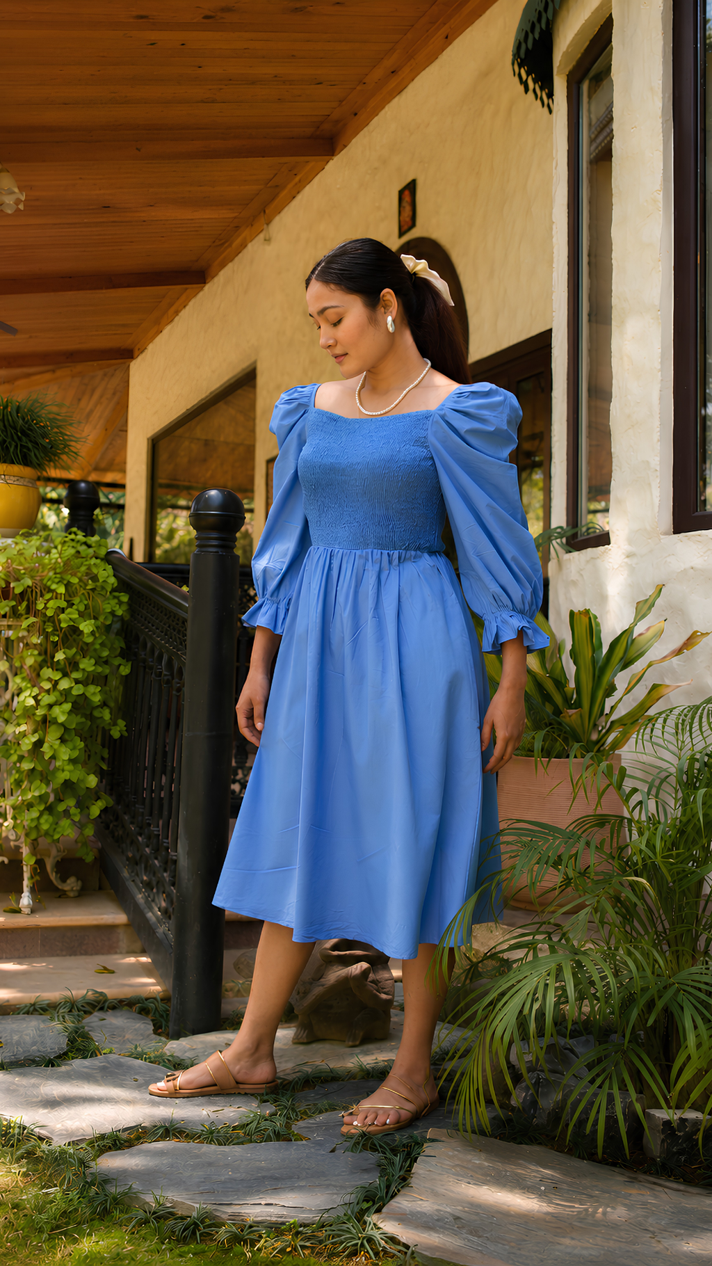 Blue Lotus Dress
