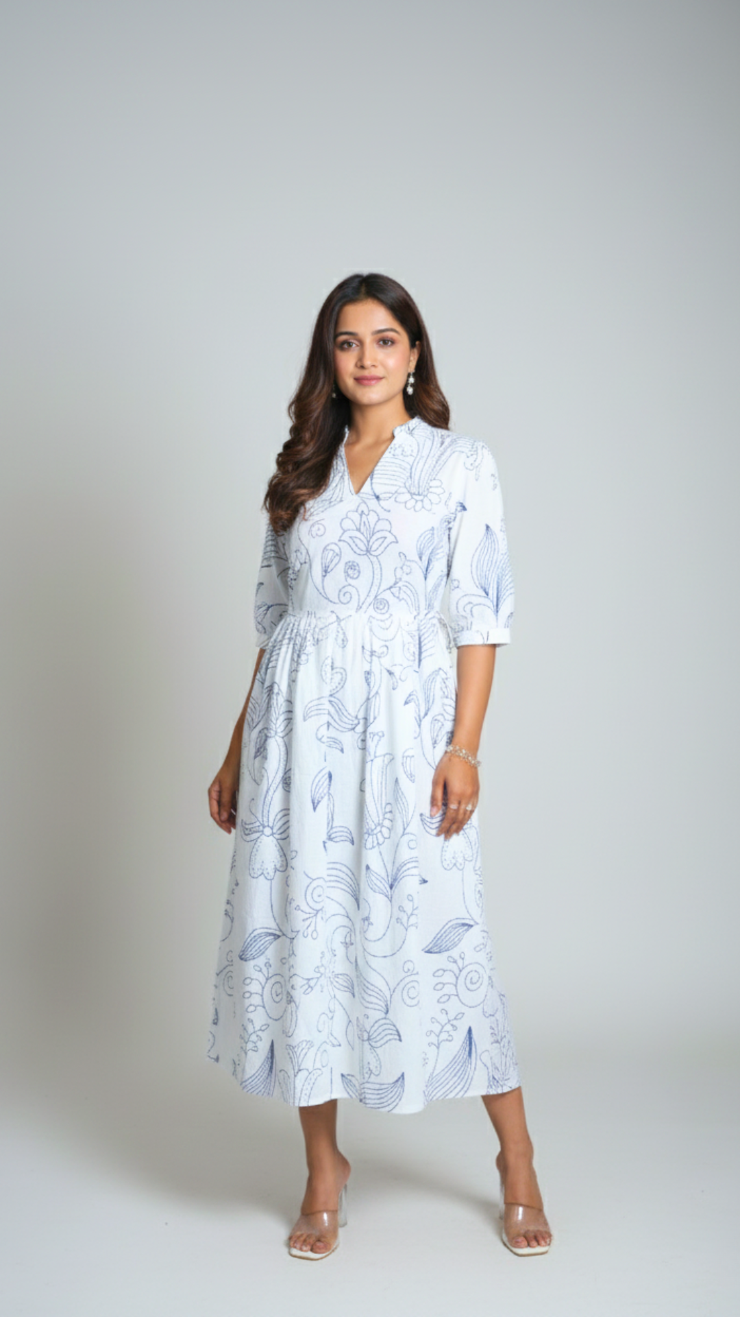 Indigo Bluebell Dress