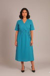 Aqua Ease Midi Dress
