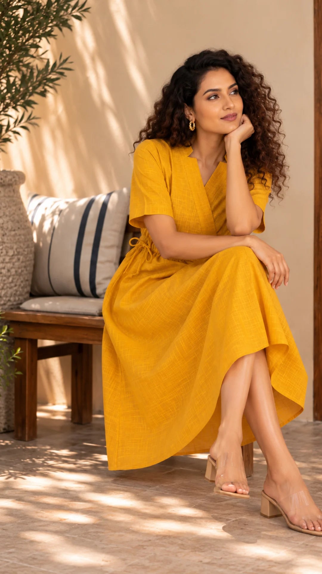 Mustard Muse Midi