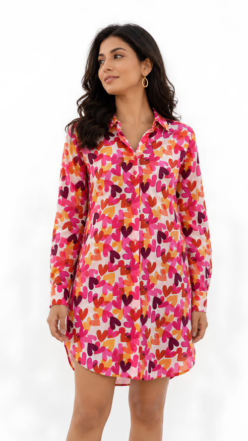 Blossom Shirt Dress