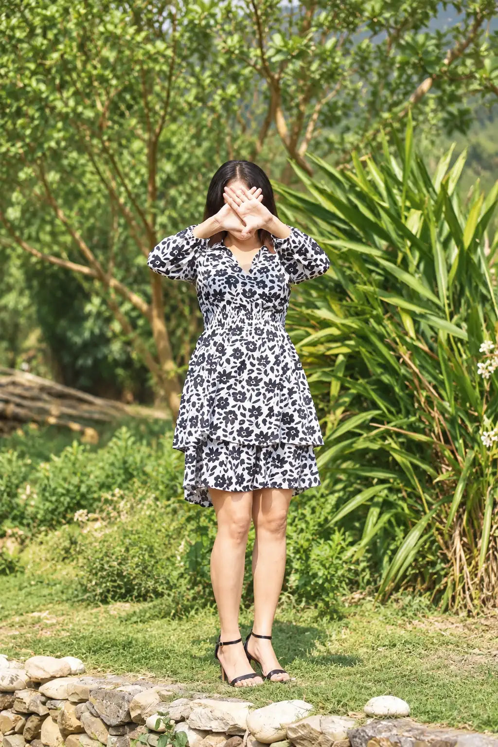 Black Pancy Dress