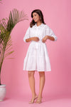 Audrey White Dress