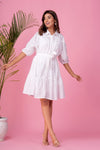 Audrey White Dress