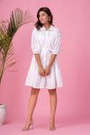 Audrey White Dress