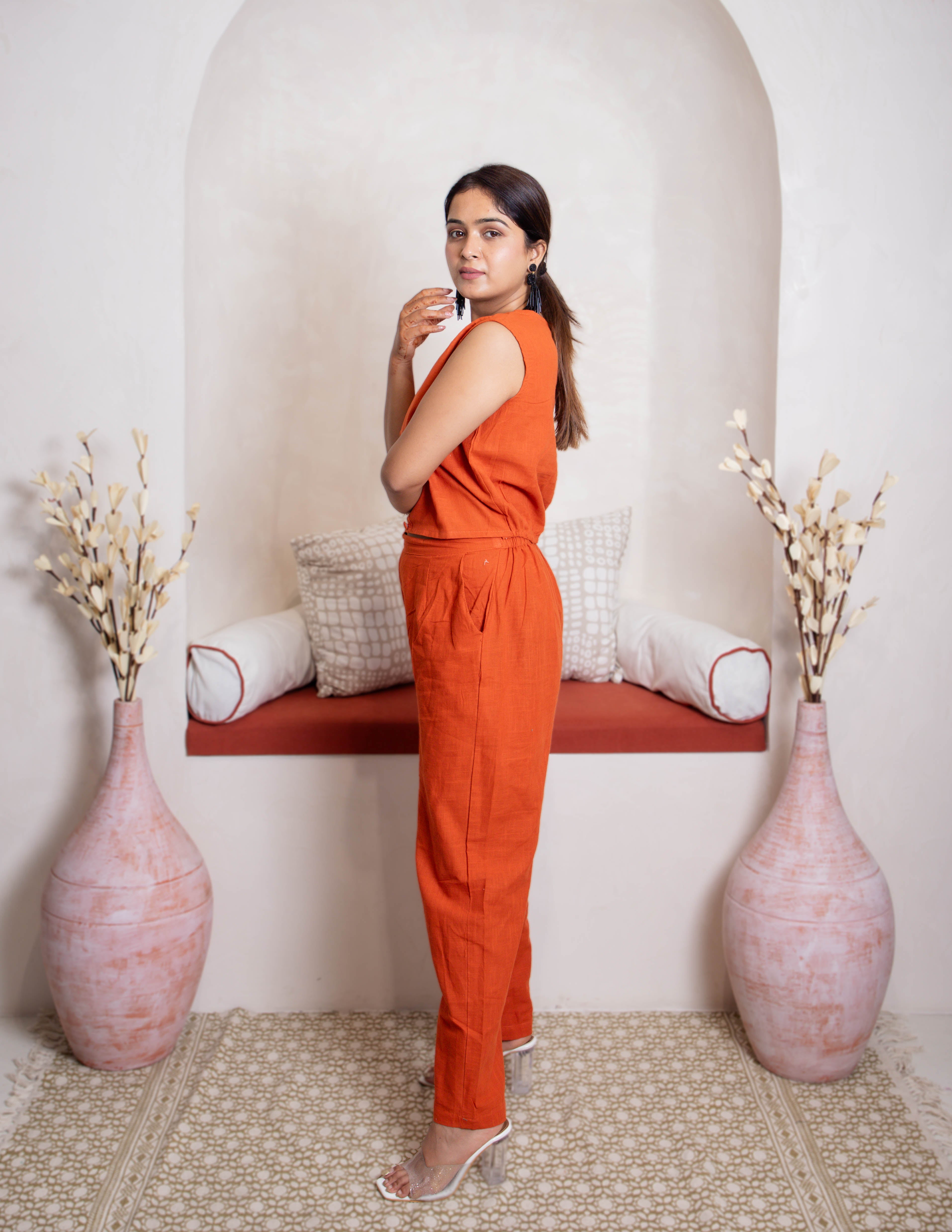 Rust Co-ord Set