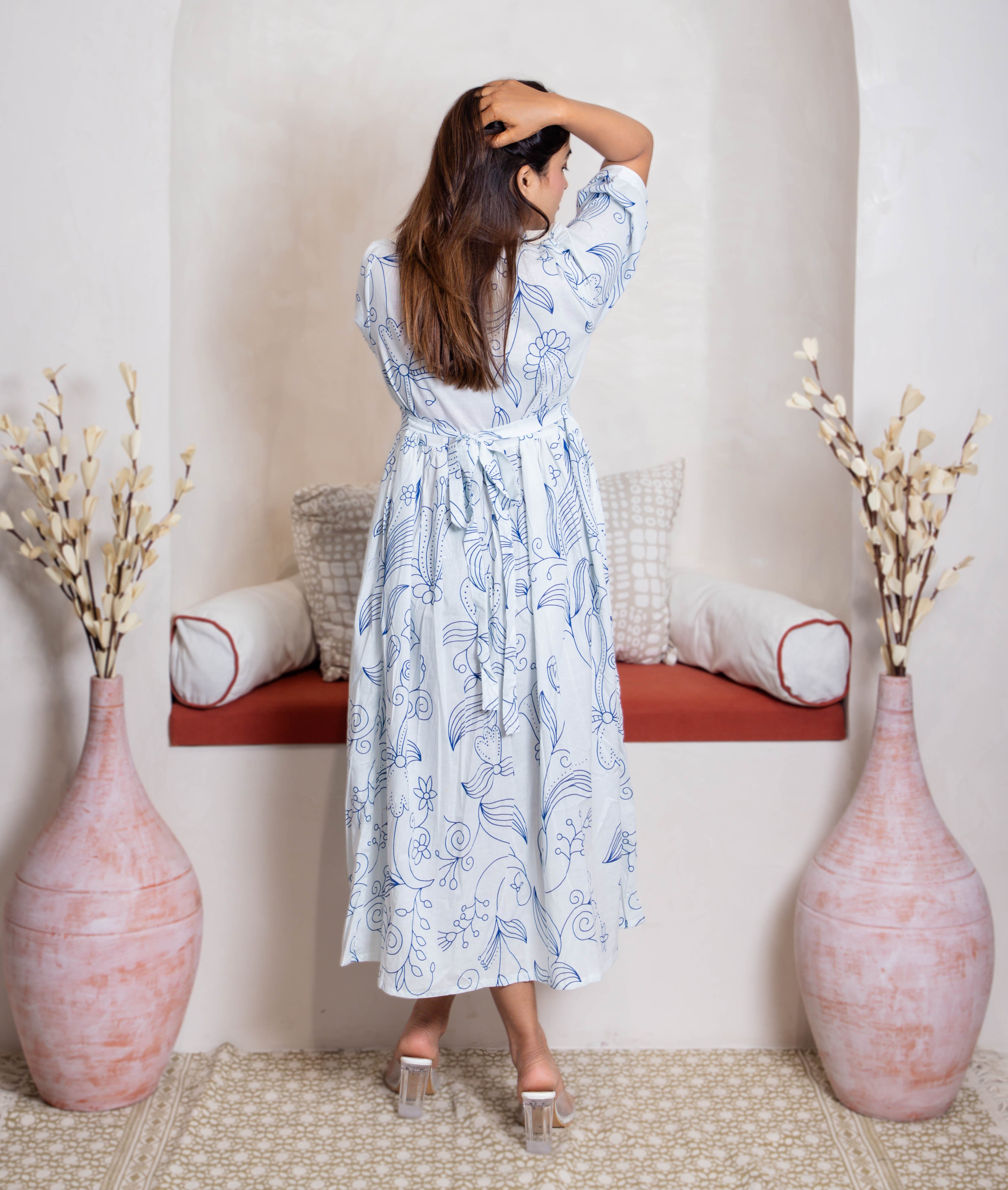 Indigo Bluebell Dress