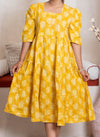 Golden Daffodil Dress - Mayin Clothing