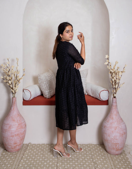 Honeydew Blossom Dress - Mayin Clothing