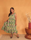 Garden Whispers Midi Dress - Mayin Clothing
