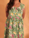 Garden Whispers Midi Dress - Mayin Clothing