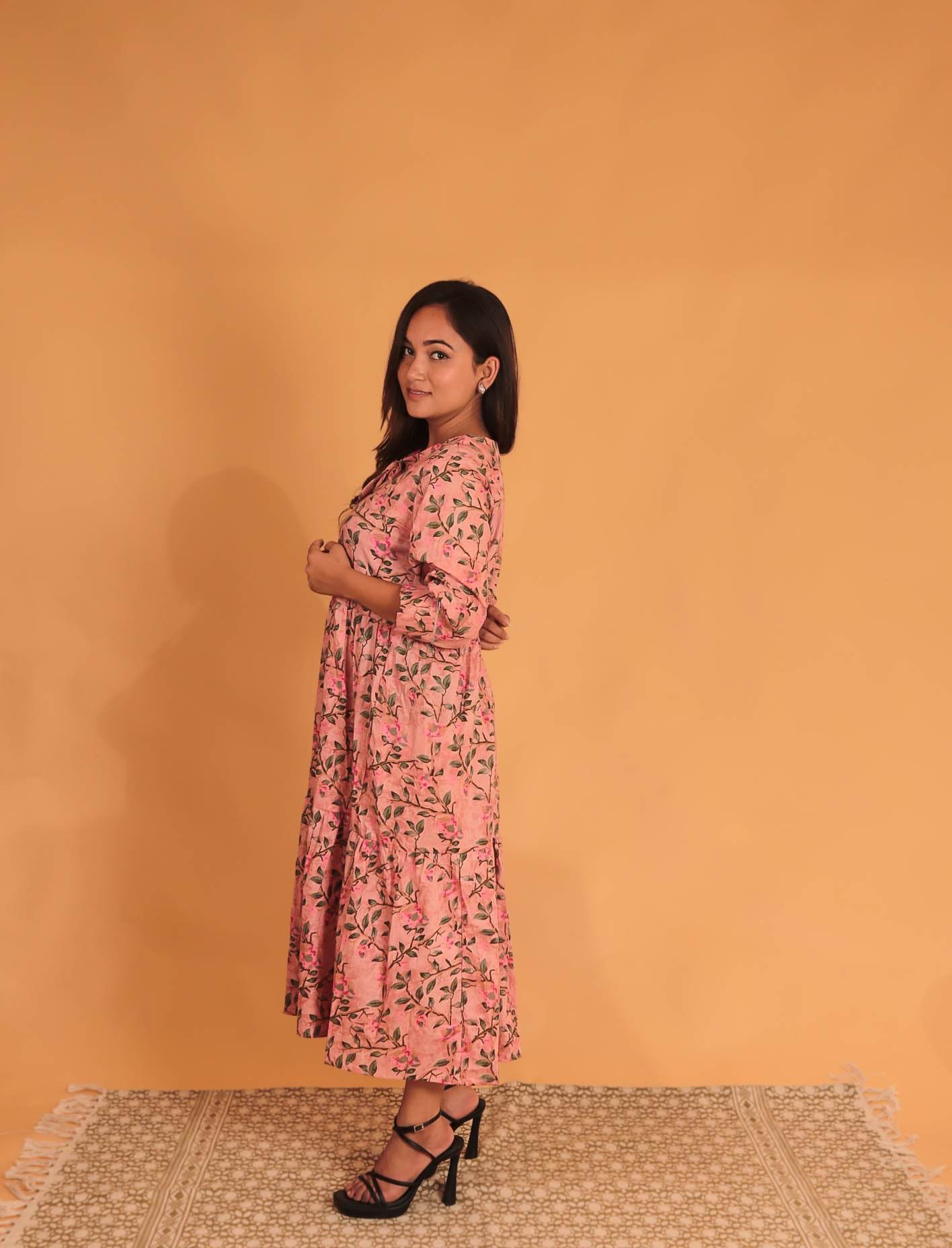 Blossom Ballet Midi Dress - Mayin Clothing